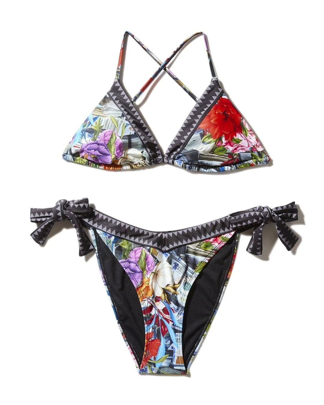 SPRAYGROUND FLORAL MONEY BIKINI 1 SPRAYGROUND FLORAL MONEY BIKINI