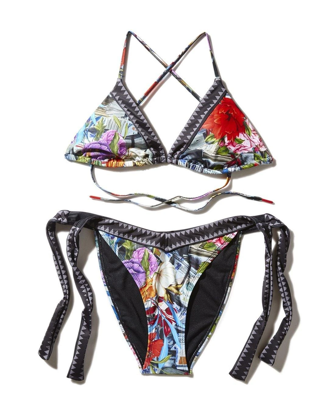 SPRAYGROUND FLORAL MONEY BIKINI 3 SPRAYGROUND FLORAL MONEY BIKINI - Image 3