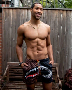 SPRAYGROUND SHARKS IN PARIS UNSTOPPABLE SWIM TRUNKS -Spray Ground 910SWM2000 3 1