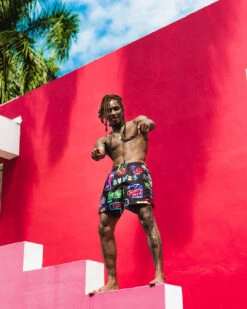 SPRAYGROUND OKINAWA SWIM TRUNKS -Spray Ground 910SWM2001 5 1