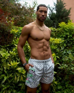 SPRAYGROUND MONEY BOYS SANDBAR SWIM TRUNKS -Spray Ground 910SWM2002 4 1