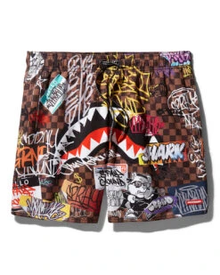SPRAYGROUND SHARKS IN PARIS JETSKI SWIM TRUNKS