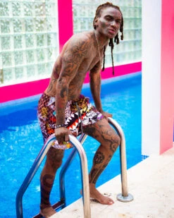 SPRAYGROUND SHARKS IN PARIS JETSKI SWIM TRUNKS -Spray Ground 910SWM2004 3 1