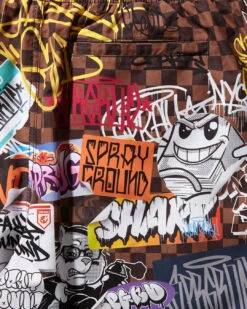 SPRAYGROUND SHARKS IN PARIS JETSKI SWIM TRUNKS -Spray Ground 910SWM2004 4