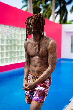 SPRAYGROUND SHARKS IN PARIS JETSKI SWIM TRUNKS -Spray Ground 910SWM2004 7