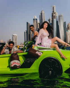 SPRAYGROUND SHARKS IN PARIS COASTAL BACKPACK (DLXV) -Spray Ground B4274 4 1