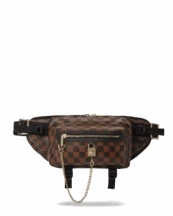 SPRAYGROUND HENNY LOCK SHARKS IN PARIS CARGO CROSSBODY