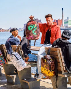 SPRAYGROUND SNAKES ON A BAG BACKPACK (DLXV) -Spray Ground B4792 3 1