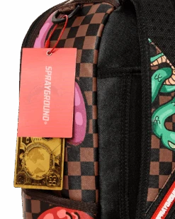 SPRAYGROUND SNAKES ON A BAG BACKPACK (DLXV) -Spray Ground B4792 T