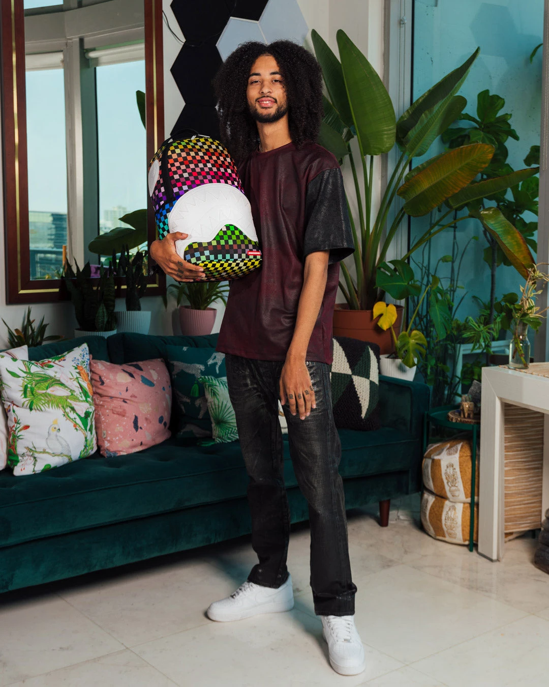 SPRAYGROUND SHARKS IN PARIS THE GRID BACKPACK (DLXV) 8 SPRAYGROUND SHARKS IN PARIS THE GRID BACKPACK (DLXV) - Image 8