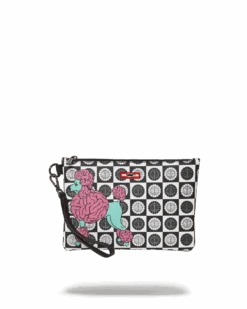 SPRAYGROUND POODLE CHECK RON ENGLISH COLLAB POUCHETTE