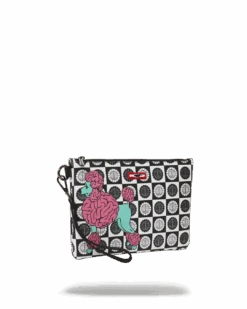 SPRAYGROUND POODLE CHECK RON ENGLISH COLLAB POUCHETTE -Spray Ground B4928 2