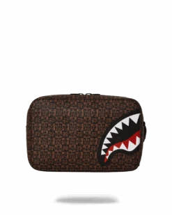 SPRAYGROUND FRENZY SHARKS TOILETRY BAG -Spray Ground B4959 3
