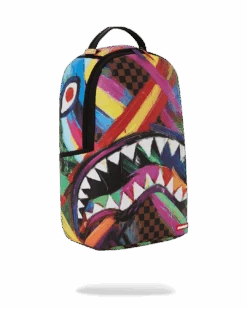 SPRAYGROUND SHARKS IN PARIS CITY STREAKS BACKPACK (DLXV) -Spray Ground B5150 2