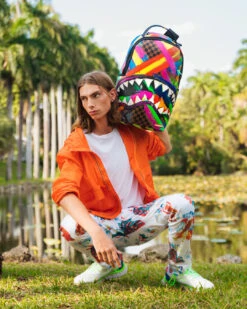 SPRAYGROUND SHARKS IN PARIS CITY STREAKS BACKPACK (DLXV) -Spray Ground B5150 2 1