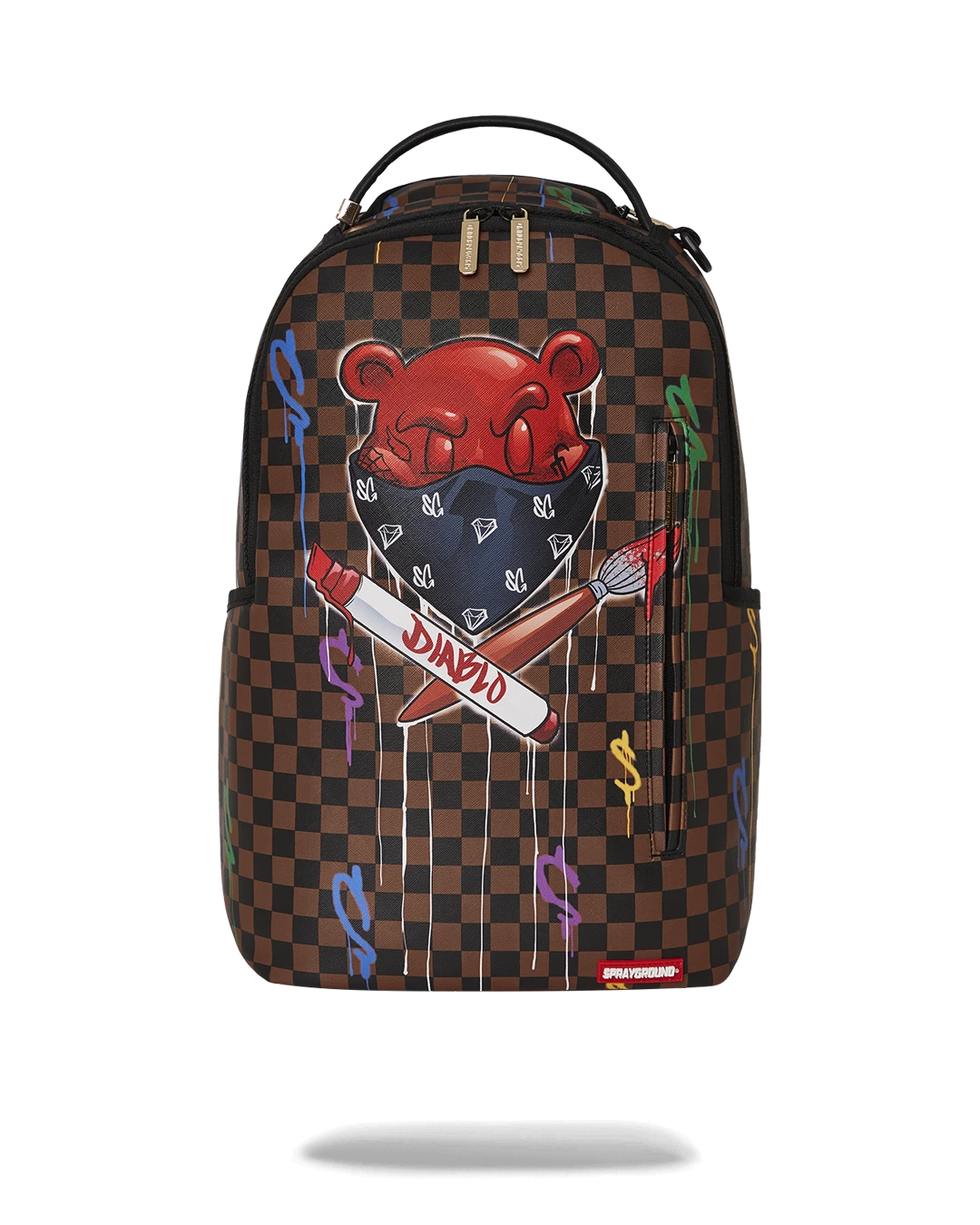 SPRAYGROUND DIABLO MIDNIGHT GAMES BACKPACK 1 SPRAYGROUND DIABLO MIDNIGHT GAMES BACKPACK