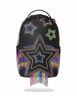 SPRAYGROUND STAR RACER A.I.7 SANDFLOWER COLLAB BEADED BACKPACK