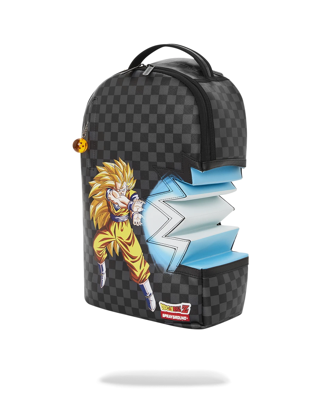 SPRAYGROUND DRAGON BALL Z KAMEHAMEHA SHARK BITE BACKPACK (DLXV) 7 SPRAYGROUND DRAGON BALL Z KAMEHAMEHA SHARK BITE BACKPACK (DLXV) - Image 7