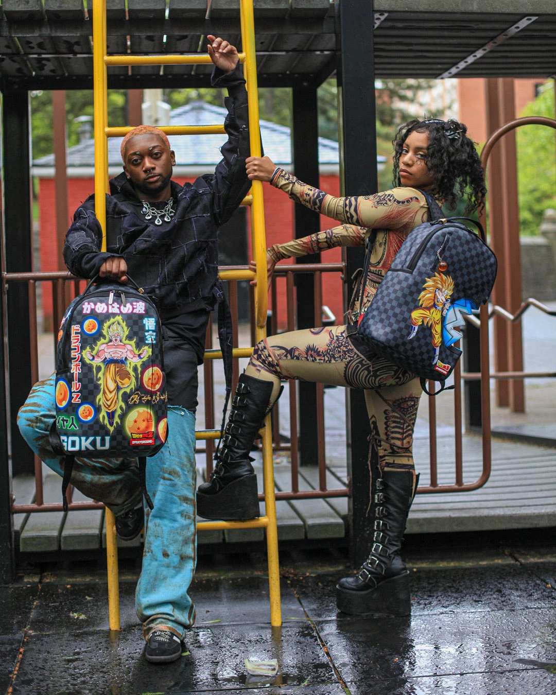 SPRAYGROUND DRAGON BALL Z KAMEHAMEHA SHARK BITE BACKPACK (DLXV) 10 SPRAYGROUND DRAGON BALL Z KAMEHAMEHA SHARK BITE BACKPACK (DLXV) - Image 10