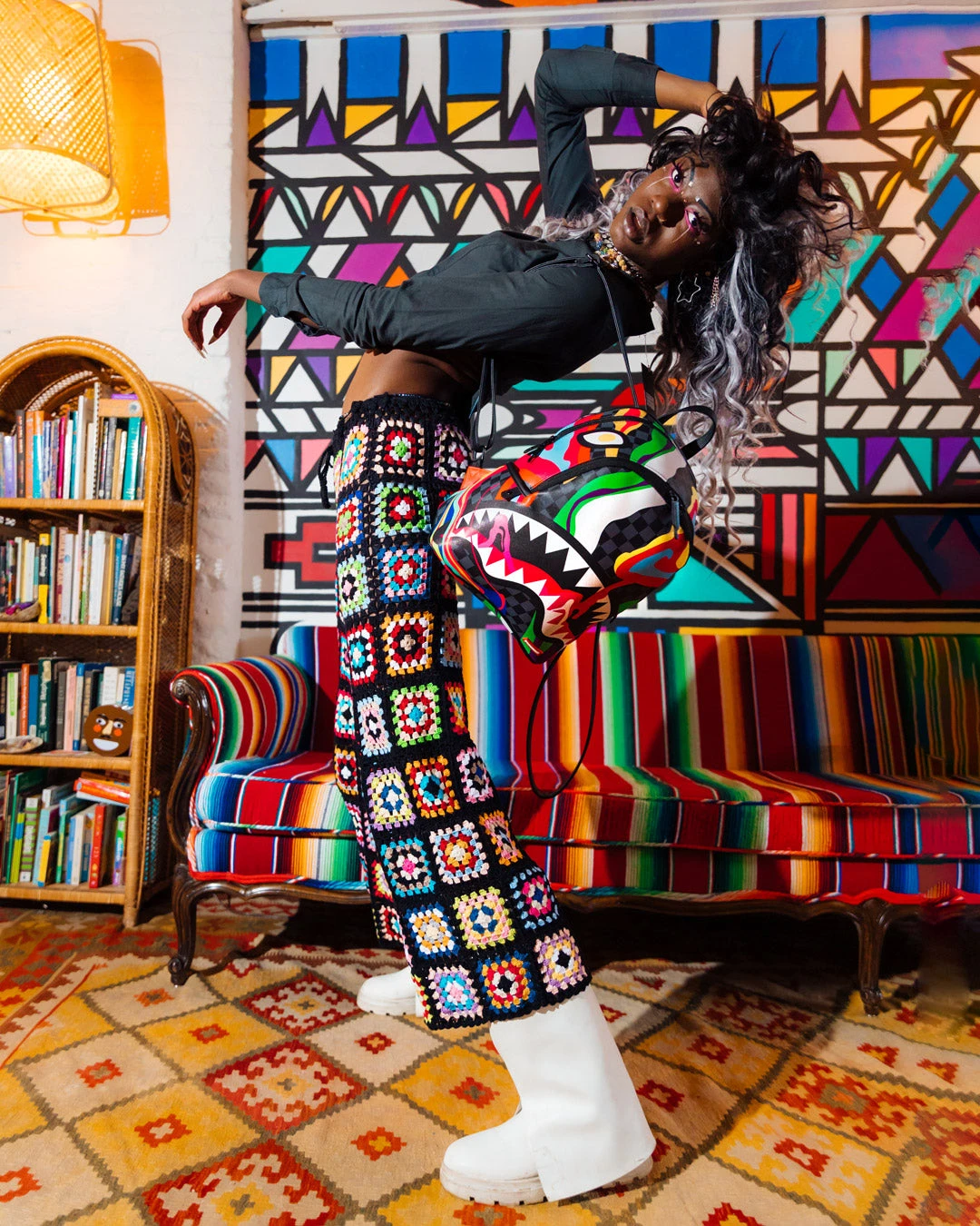 SPRAYGROUND TRIPPY TAFFY SAVAGE 4 SPRAYGROUND TRIPPY TAFFY SAVAGE - Image 4