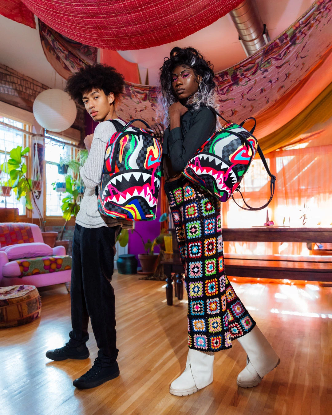 SPRAYGROUND TRIPPY TAFFY SAVAGE 6 SPRAYGROUND TRIPPY TAFFY SAVAGE - Image 6