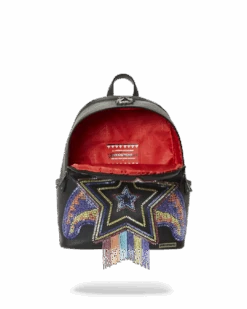 SPRAYGROUND STAR RACER A.I.7 SANDFLOWER COLLAB BEADED SAVAGE BACKPACK 20 SPRAYGROUND STAR RACER A.I.7 SANDFLOWER COLLAB BEADED SAVAGE BACKPACK -Spray Ground B5269 5
