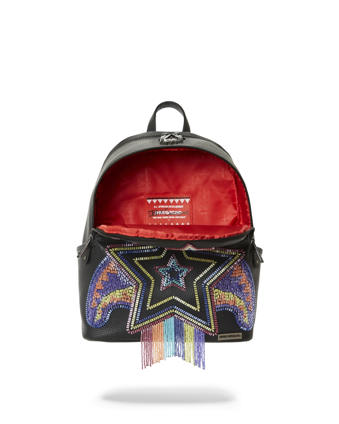 SPRAYGROUND STAR RACER A.I.7 SANDFLOWER COLLAB BEADED SAVAGE BACKPACK 8 SPRAYGROUND STAR RACER A.I.7 SANDFLOWER COLLAB BEADED SAVAGE BACKPACK - Image 8