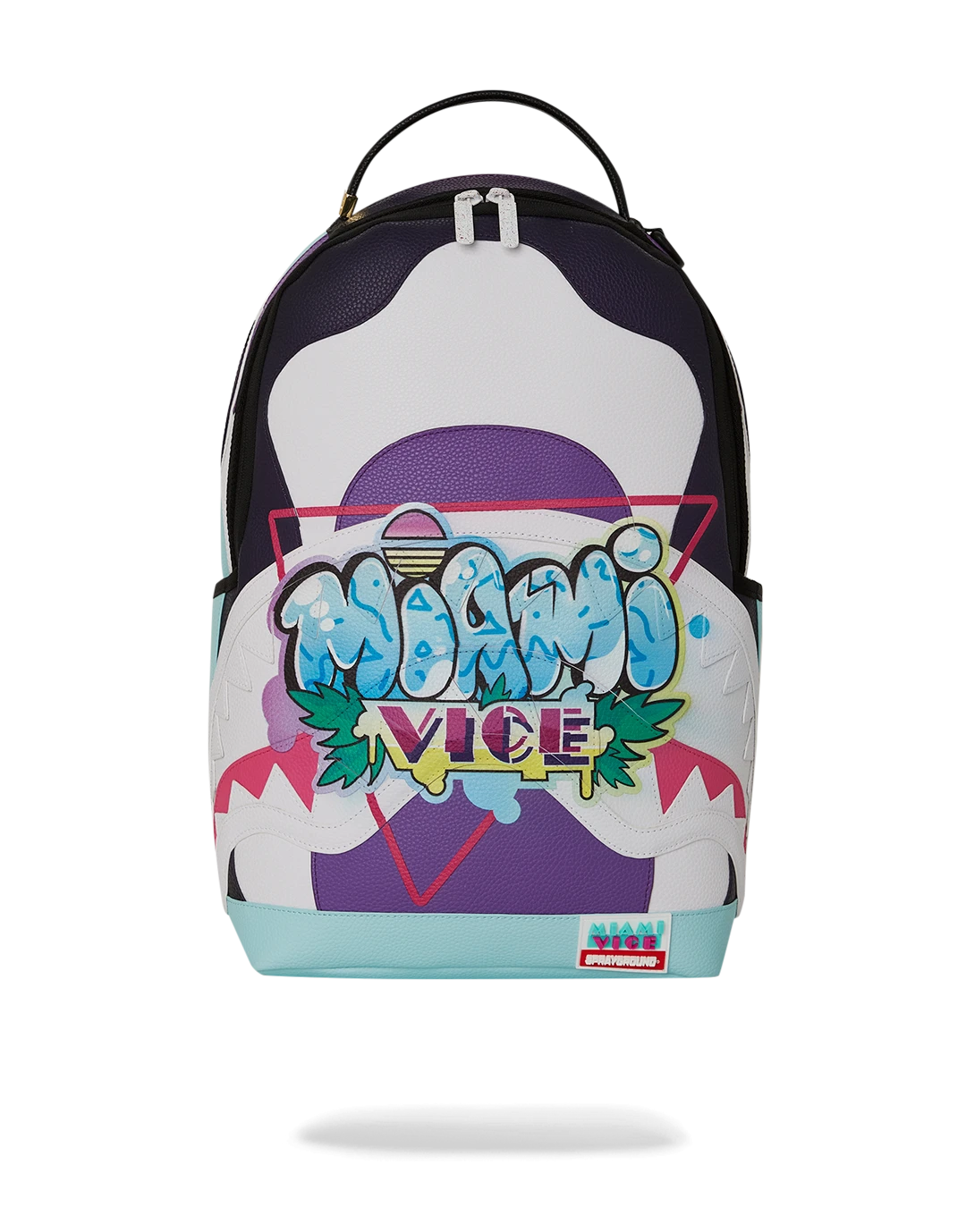 SPRAYGROUND MIAMI VICE SOUTH BEACH BACKPACK (DLXV) 1 SPRAYGROUND MIAMI VICE SOUTH BEACH BACKPACK (DLXV)