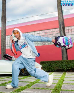 SPRAYGROUND MIAMI VICE SOUTH BEACH BACKPACK (DLXV) 26 SPRAYGROUND MIAMI VICE SOUTH BEACH BACKPACK (DLXV) -Spray Ground B5521 5 1