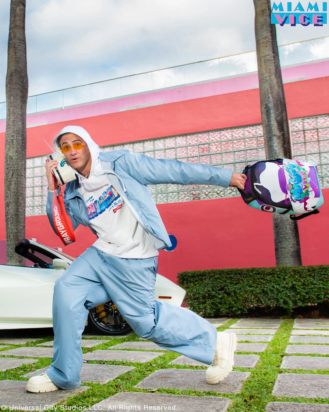 SPRAYGROUND MIAMI VICE SOUTH BEACH BACKPACK (DLXV) 10 SPRAYGROUND MIAMI VICE SOUTH BEACH BACKPACK (DLXV) - Image 10