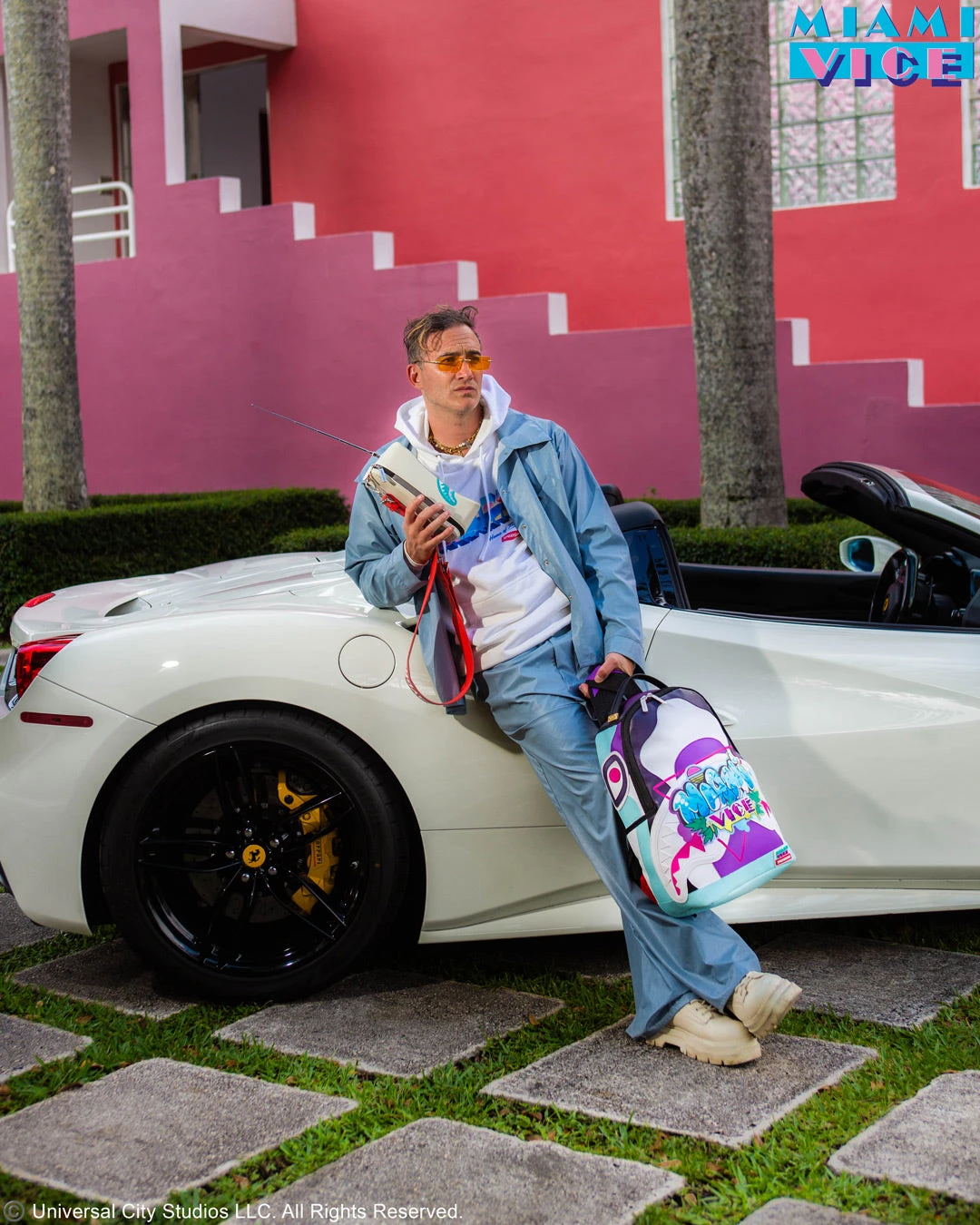 SPRAYGROUND MIAMI VICE SOUTH BEACH BACKPACK (DLXV) 12 SPRAYGROUND MIAMI VICE SOUTH BEACH BACKPACK (DLXV) - Image 12