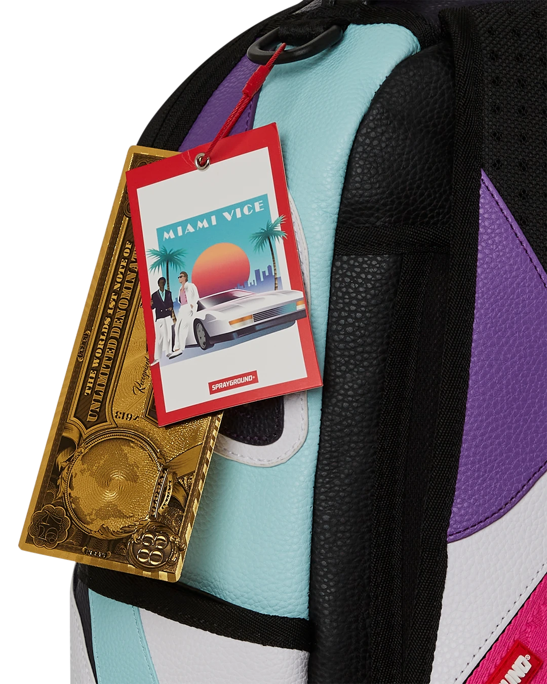 SPRAYGROUND MIAMI VICE SOUTH BEACH BACKPACK (DLXV) 17 SPRAYGROUND MIAMI VICE SOUTH BEACH BACKPACK (DLXV) - Image 17