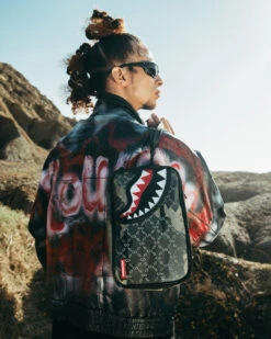 SPRAYGROUND LASERS BLAZIN TOILETRY BRICKSIDE BAG 17 SPRAYGROUND LASERS BLAZIN TOILETRY BRICKSIDE BAG -Spray Ground B5554 4 1