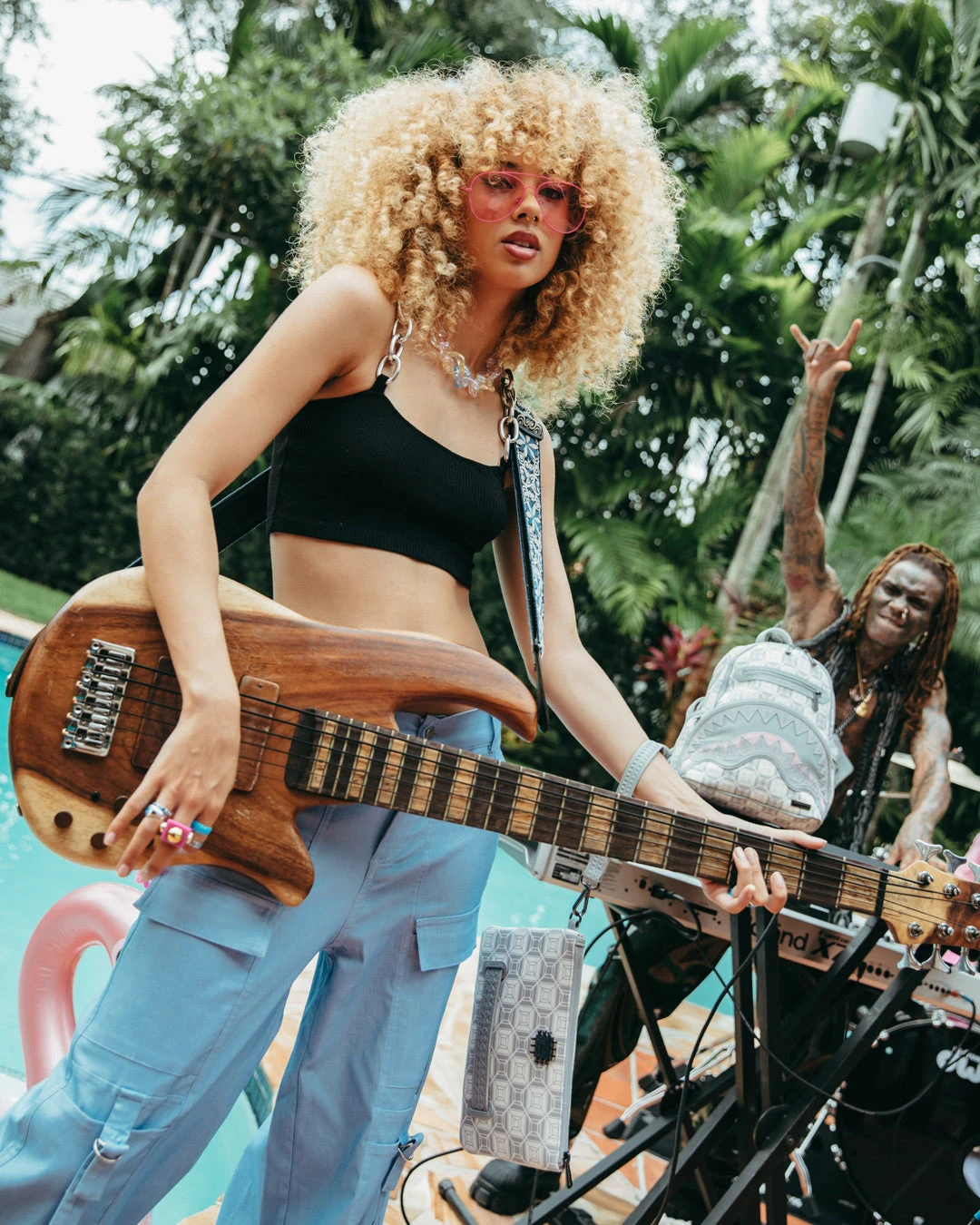 SPRAYGROUND A.I.8 AFRICAN INTELLIGENCE BOOKED & BUSY CROSSOVER CLUTCH 4 SPRAYGROUND A.I.8 AFRICAN INTELLIGENCE BOOKED & BUSY CROSSOVER CLUTCH - Image 4