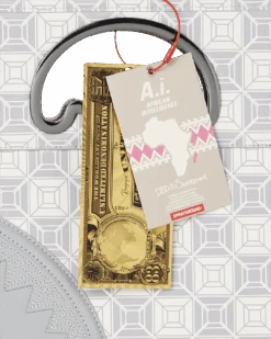 SPRAYGROUND A.I.8 AFRICAN INTELLIGENCE BOOKED & BUSY CITY SAVVY HANDBAG 29 SPRAYGROUND A.I.8 AFRICAN INTELLIGENCE BOOKED & BUSY CITY SAVVY HANDBAG -Spray Ground B5561 T