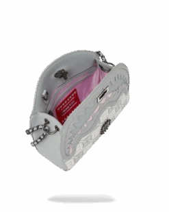 SPRAYGROUND A.I.8 AFRICAN INTELLIGENCE BOOKED & BUSY SHARK HANDBAG 25 SPRAYGROUND A.I.8 AFRICAN INTELLIGENCE BOOKED & BUSY SHARK HANDBAG -Spray Ground B5562 7