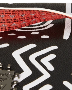 SPRAYGROUND A.I.8 AFRICAN INTELLIGENCE - ORIGIN STORY CROSSOVER CLUTCH -Spray Ground B5566 11