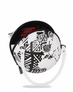 SPRAYGROUND A.I.8 AFRICAN INTELLIGENCE - ORIGIN STORY GLOBE BAG -Spray Ground B5634 6