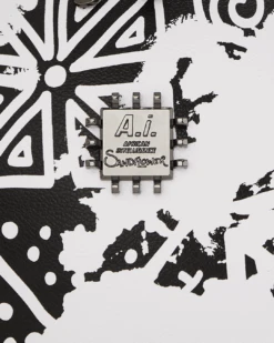 SPRAYGROUND A.I.8 AFRICAN INTELLIGENCE - ORIGIN STORY GLOBE BAG -Spray Ground B5634 7