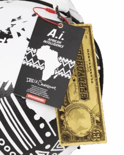 SPRAYGROUND A.I.8 AFRICAN INTELLIGENCE - ORIGIN STORY GLOBE BAG -Spray Ground B5634 T