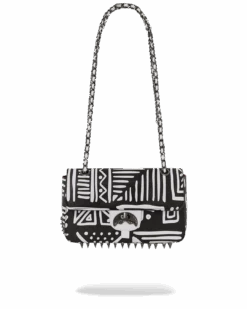 SPRAYGROUND A.I.8 AFRICAN INTELLIGENCE - ORIGIN STORY SHARK HANDBAG