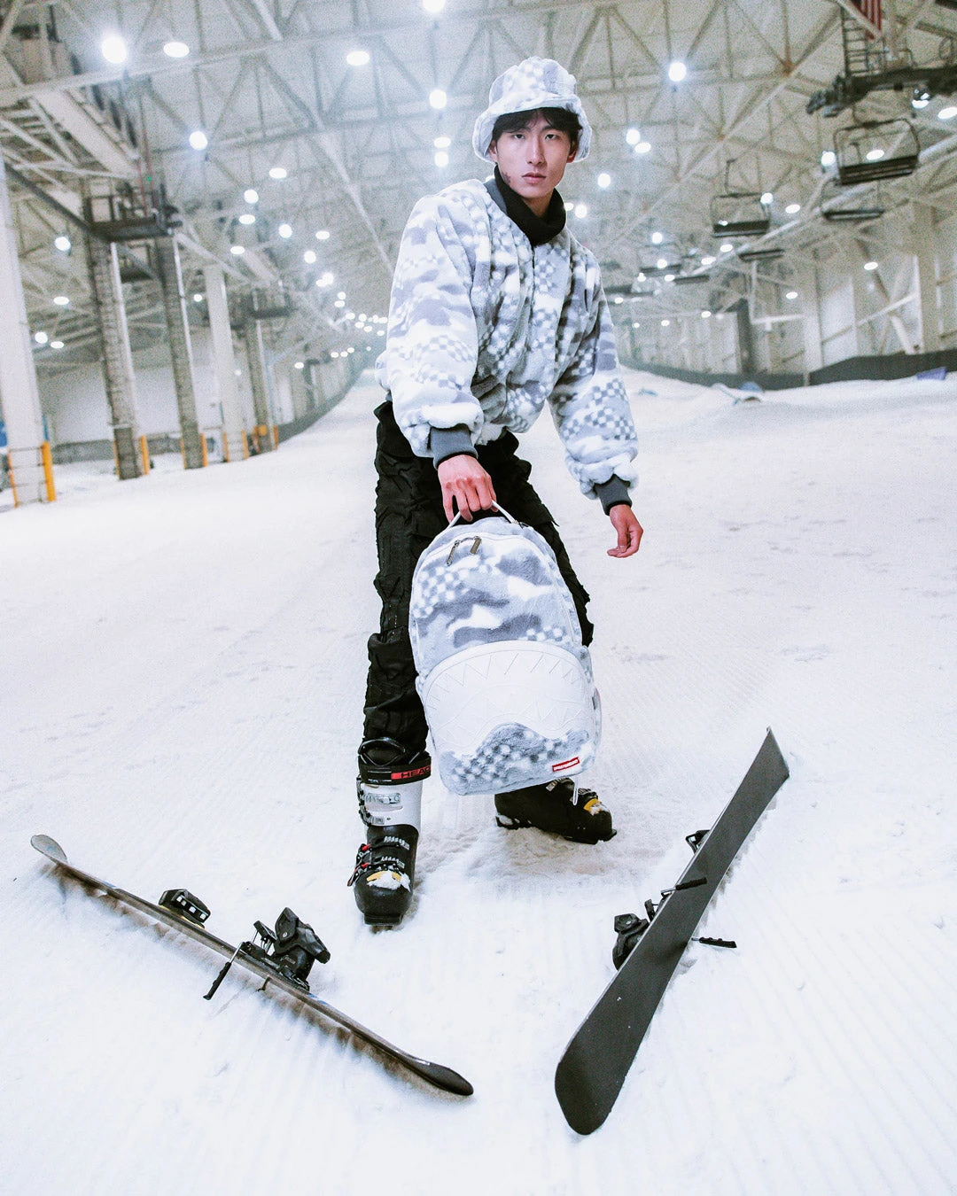 SPRAYGROUND 3AM PLUSH SWISS ALPS BACKPACK 16 SPRAYGROUND 3AM PLUSH SWISS ALPS BACKPACK - Image 16