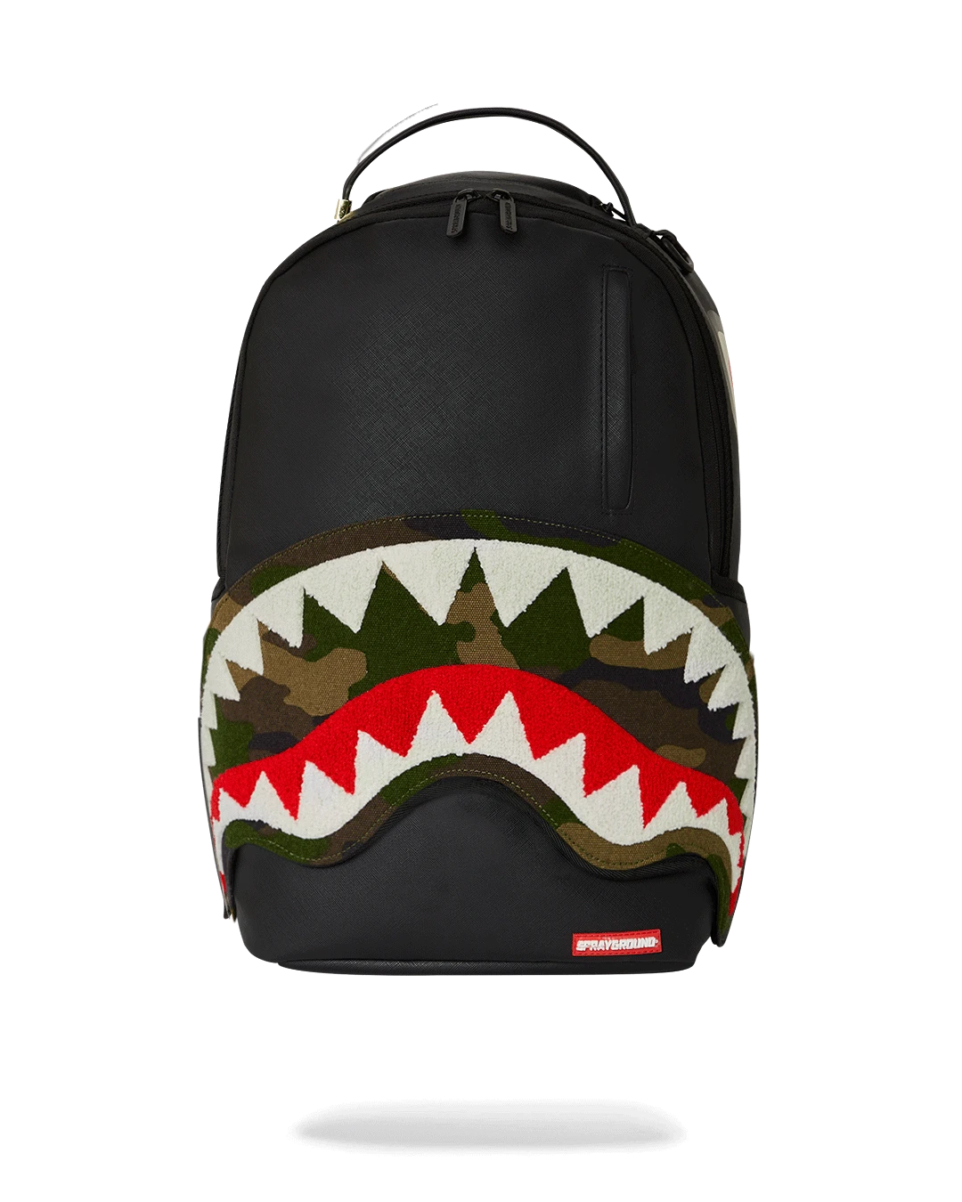 SPRAYGROUND VELCRO SHARK - 3 INTERCHANGEABLE SHARKS BACKPACK (DLXV) 1 SPRAYGROUND VELCRO SHARK - 3 INTERCHANGEABLE SHARKS BACKPACK (DLXV)