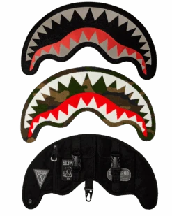 SPRAYGROUND VELCRO SHARK - 3 INTERCHANGEABLE SHARKS BACKPACK (DLXV) 39 SPRAYGROUND VELCRO SHARK - 3 INTERCHANGEABLE SHARKS BACKPACK (DLXV) -Spray Ground B5725 10