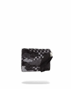 SPRAYGROUND 3AM PLUSH ASPEN HIGHLANDS CROSSOVER CLUTCH -Spray Ground B5730 2