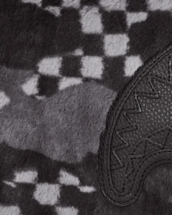 SPRAYGROUND 3AM PLUSH ASPEN HIGHLANDS CROSSOVER CLUTCH -Spray Ground B5730 5