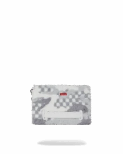 SPRAYGROUND 3AM PLUSH SWISS ALPS CROSSOVER CLUTCH -Spray Ground B5756 3