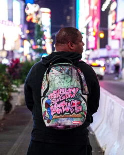 SPRAYGROUND NAUGHTY BY NATURE HIP HOP HOORAY 30TH ANNIVERSARY COLLAB BACKPACK -Spray Ground B5778 10 1