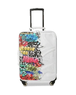 SPRAYGROUND HALF GRAFF JETSETTER CARRY-ON LUGGAGE