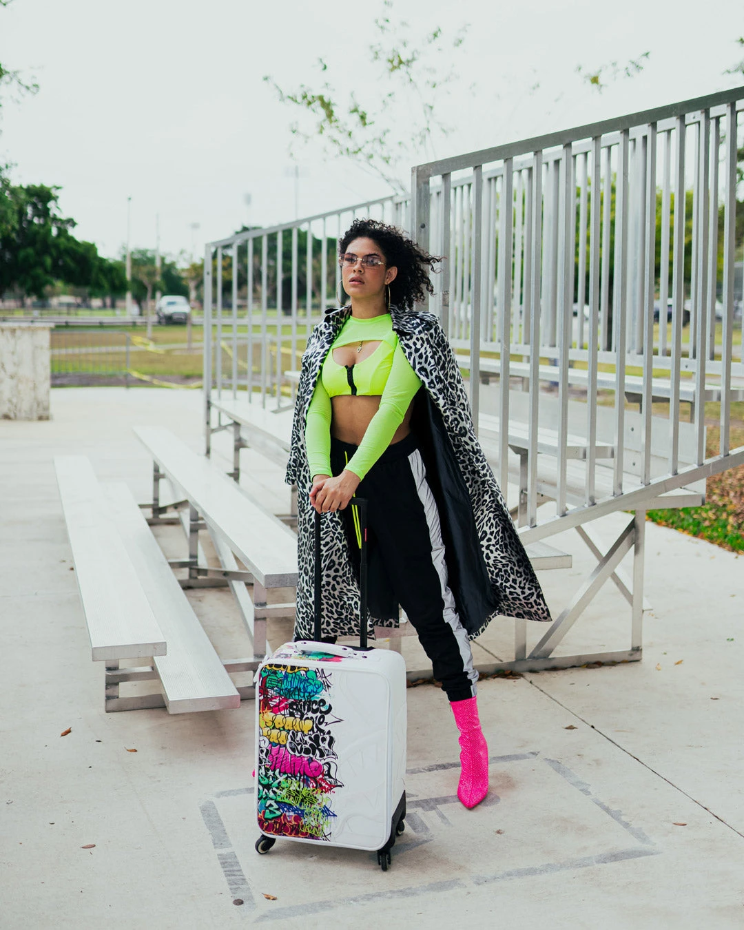 SPRAYGROUND HALF GRAFF JETSETTER CARRY-ON LUGGAGE 2 SPRAYGROUND HALF GRAFF JETSETTER CARRY-ON LUGGAGE - Image 2